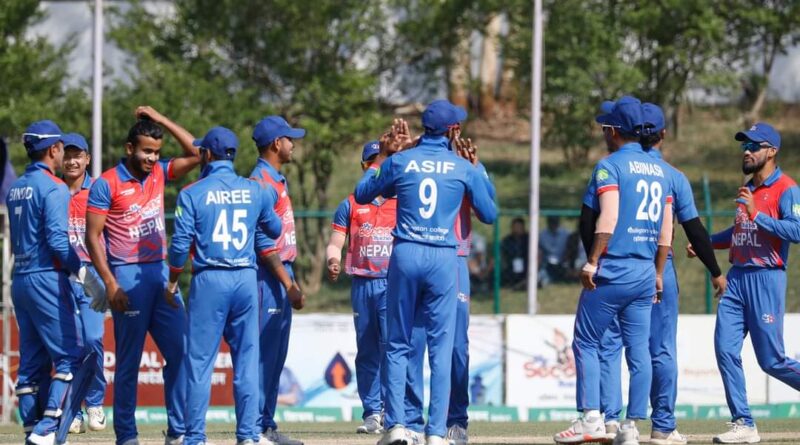 Nepal triumphant in Tri-nation series with records galore 9