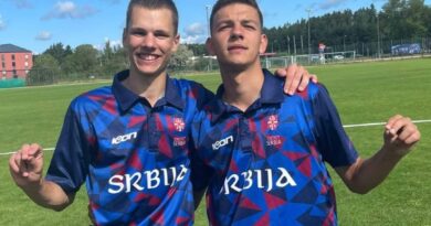 Serbia Men's team on development tour of UK in July 2