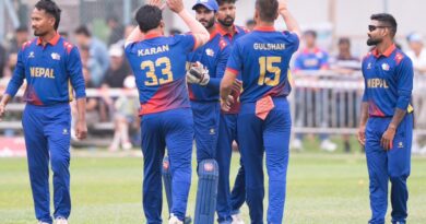 Nepal Men's team on tour of UK in May 2025 to prepare for CWC League 2 Tri-series 3