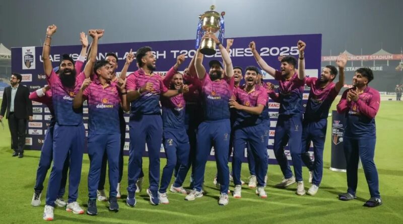 UAE Cricket to host Men's T20I Tri-series in August 2025 2