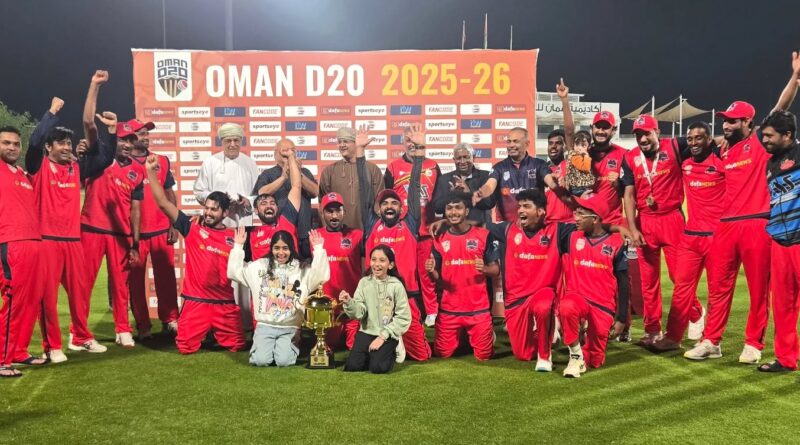 Oman Men complete home preparation before T20 World Cup in D20 Super League 6